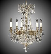  CH8141-P-23S-PI - 6+ 3 Light Valencia Chandelier